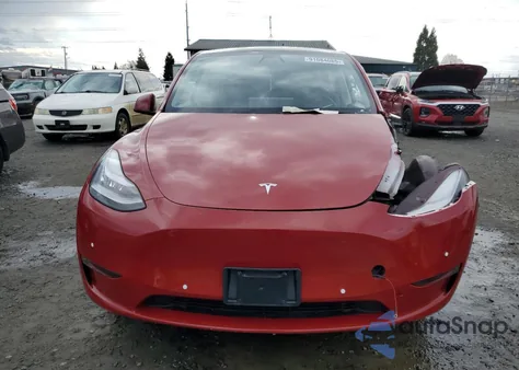 2021 Tesla Model Y из США, поврежденный, VIN 5YJYGDEE5MF106011